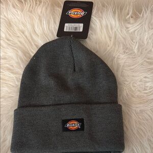 Dickies Cuffed Charcoal Knit Beanie